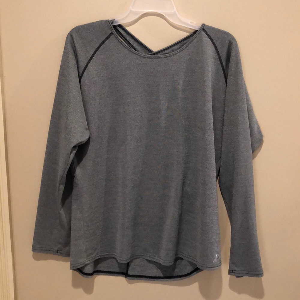 Adidas Long Sleeve shirt with cross back detail